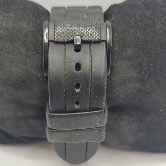 Fossil Townsman FS4866 Men's Black Silicone Analog Dial Quartz Wrist Watch DE495 - Picture 5 of 10